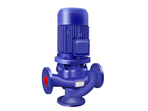 GW-type pipe-type non-clogging sewage pump